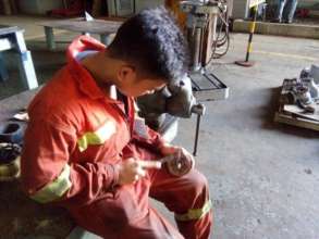 PJ at work
