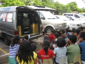 Education Session with the Street Kids