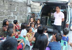Alternative Education Session using MobileEducVan