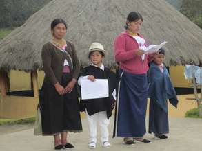Children being rewarded for good grades