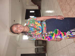 The Queen of our school in Guatemala