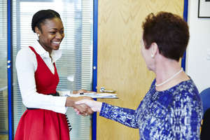 Interview coaching session