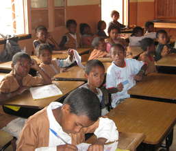 The children in class