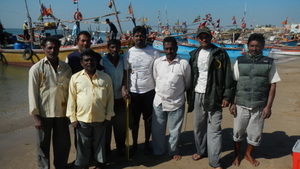 The team involved in the tagging and release