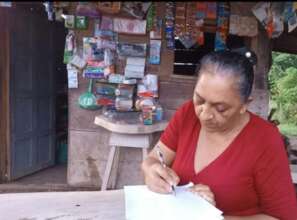 Angelas business in the beginning