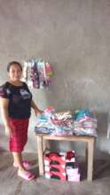 Eveling improved her home and business
