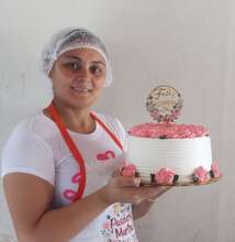 Martha, now makes advertisement of her work