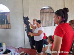 Martha has finished the Pinata