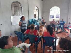 Juana is sharing her experiences with other women