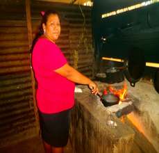 Front table of their Fritanga (fast-food stop).