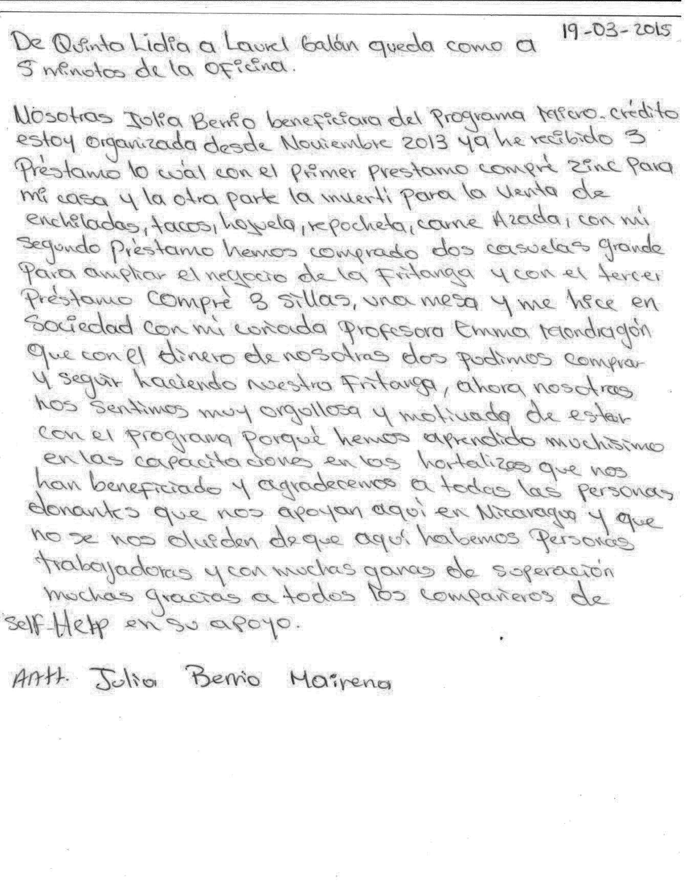Letter