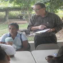 Maria & one of her children at a training session
