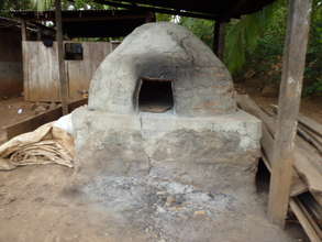 Petronila's oven after restoration