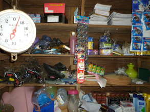 Tomasa has a variety of products for sale.