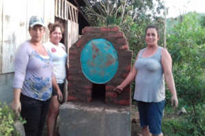 The third completed oven in La Venada