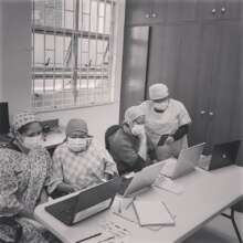 Team in Guatemala learning online