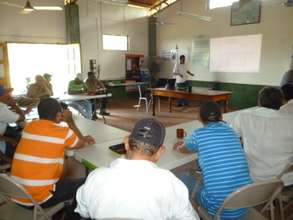 Training and presentations at training center