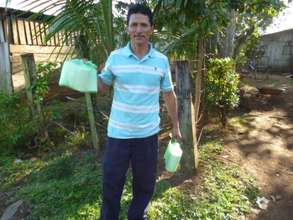 CAPS leader Marcial Arce from Los Chiles