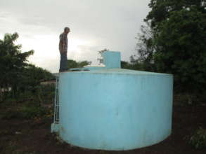 Photo of the water chlorinator in Cruz Verde