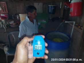 Tasting the Efficiency of the Water Purificator