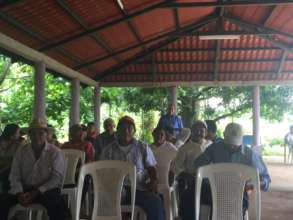 Quarterly Clean Water Meeting in Nueva Guinea
