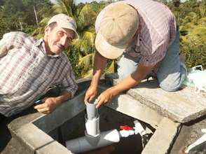 Chlorinator installation in Los Pintos