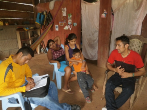 Juan with his family