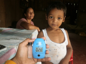 Secretary of the CAPS with her son