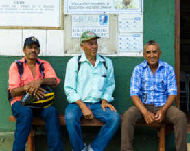 CAPS leaders at the Quinta Lidia training center