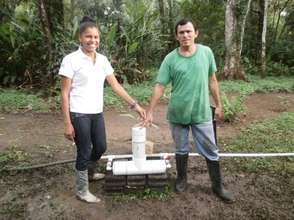 Chlorinator installation in Papaturro