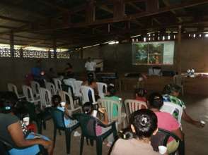 Community assemply in Talolinga