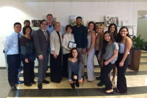 The whole team got a chance to meet Rep. Eshoo!