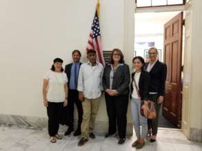 Chief of staff Julie Tagen, after a great meeting!