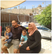 Amal Sumarin with her family