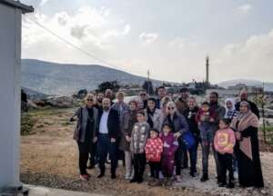 LLM 5.0 Team w Ismail's family in Al Aqaba Village