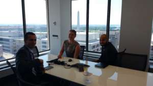Great to have Amir Abu El-Hawa join us, MIGA mtg