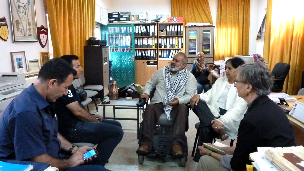 Meeting in Mayor Haj Sami