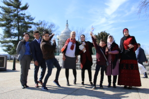Our team at Capitol Hill after the briefing!