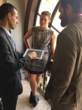 A "hallway meeting" with Congressional staff