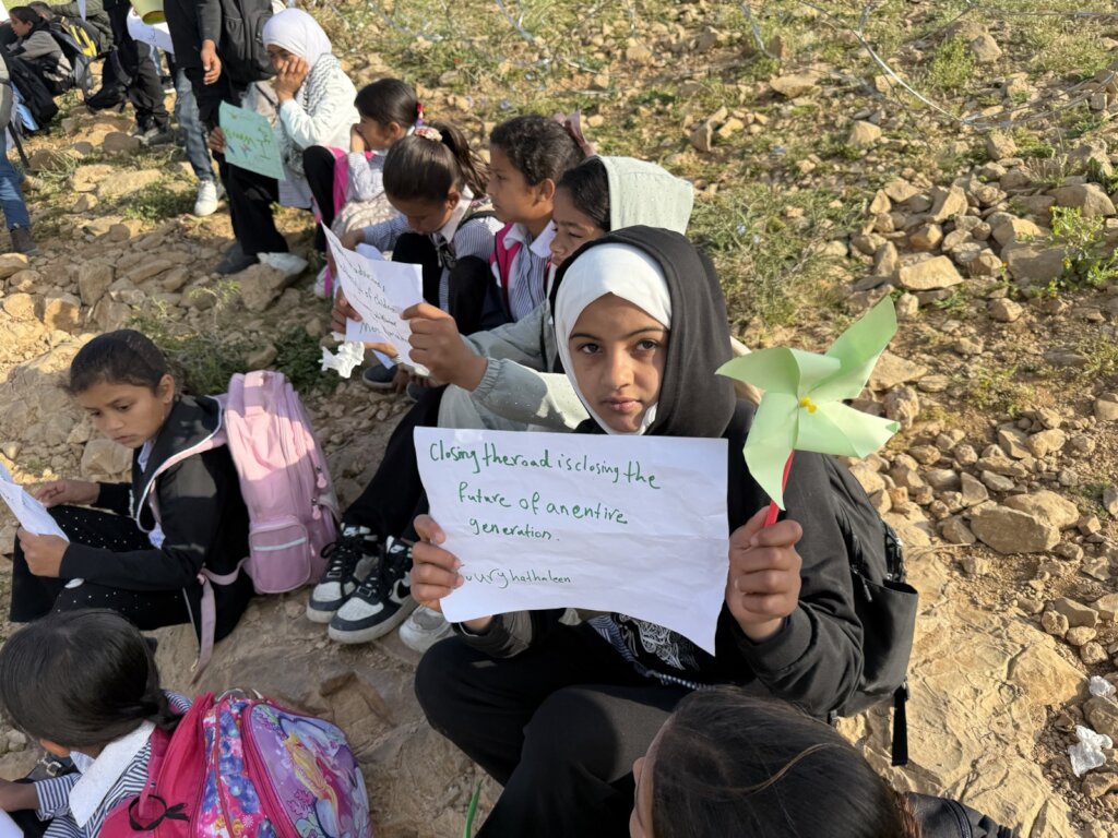 Umm al Kheir Children Advocate for School Access