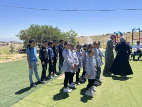 Children of Jubb Al Dhib Elementary School