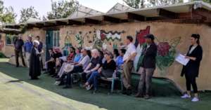 We visited the Tyre school in Khan al Ahmar