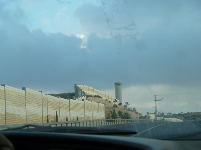 The Wall near Wadi Foquin