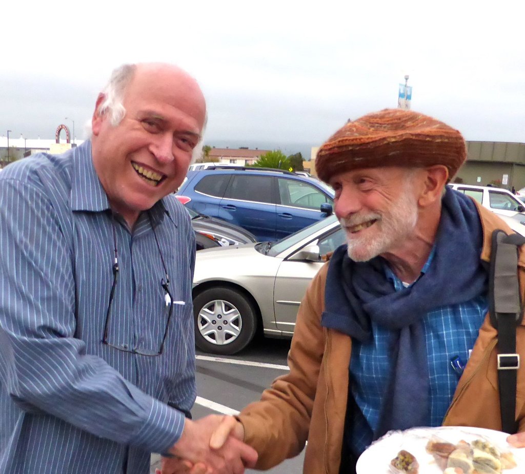Amos Gvirtz and Michael Nagler, expert nonviolence