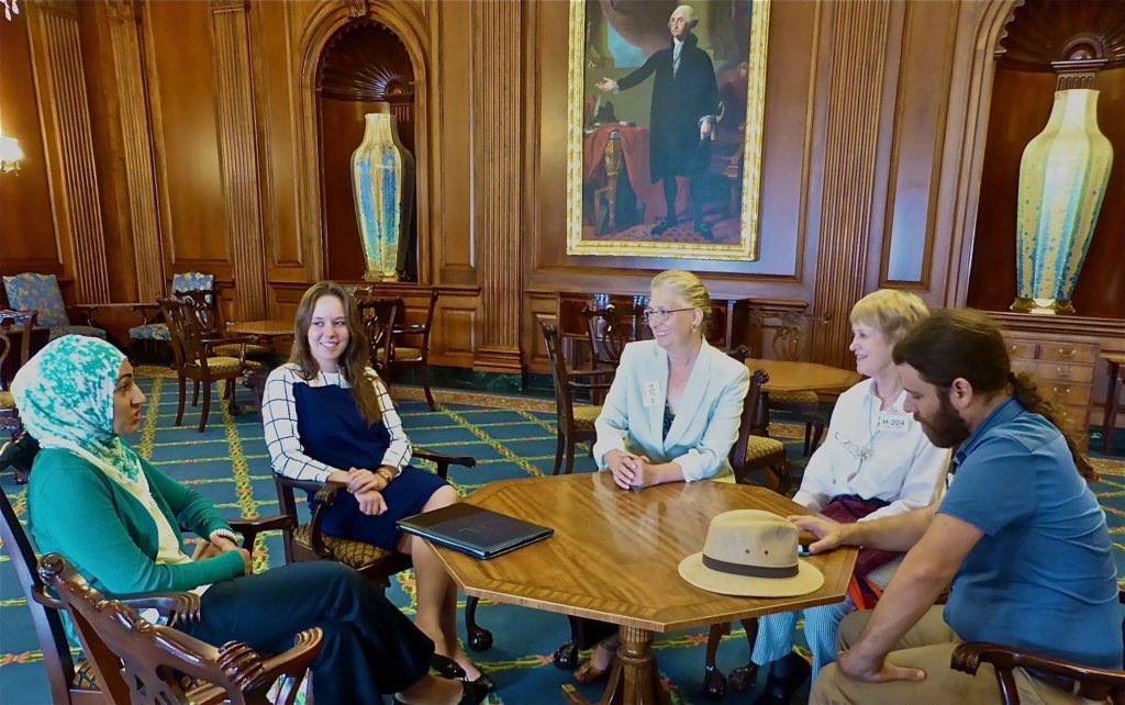 DC was surprising - Rep. Pelosi sent 2 staff