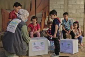 Deliveries during the Gaza bombing