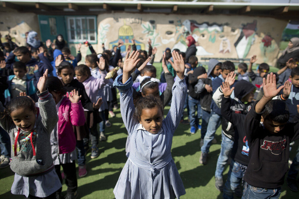 U.S. Movement to Safeguard Palestinian Schools