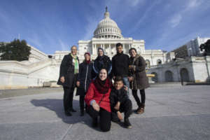 #ICareAboutPeace on Capitol Hill!