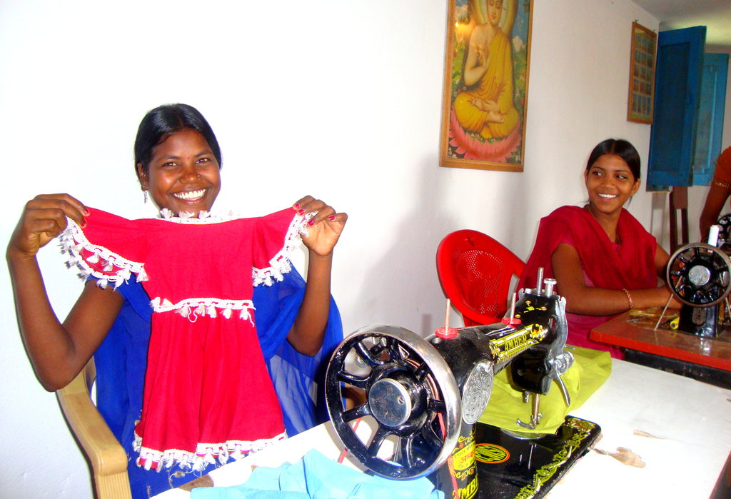 Help Girls at Risk Learn Sewing Skills