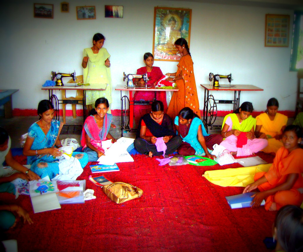 Help Girls at Risk Learn Sewing Skills